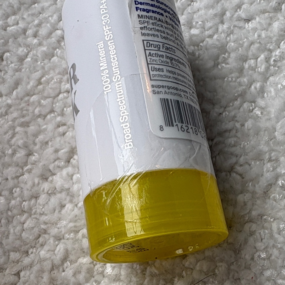 Supergoop! Mineral Sheer Stick SPF 30 - NEW SEALED - Picture 2 of 4